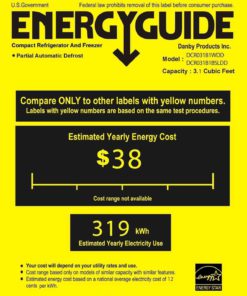 Alternative view of Danby Dcr031B1Bsldd 3.1 Cu. Ft. 2 Door Compact Refrigerator Steel