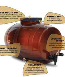 Alternative view of Mr. Beer Premium Gold Edition Homebrewing Craft Beer Making Kit