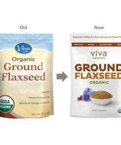 Viva Naturals - The Best Organic Ground Flax Seed 15 Oz - Proprietary Cold-Mi.. 7 182318823987 3