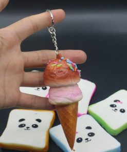 Trasfit Set Of 6 Squishy Charms Kawaii Soft Foods Jumbo Squishies Panda Bread.. 17 182318826647 3