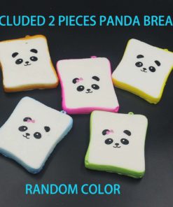 Trasfit Set Of 6 Squishy Charms Kawaii Soft Foods Jumbo Squishies Panda Bread.. 26 182318826647 5 1