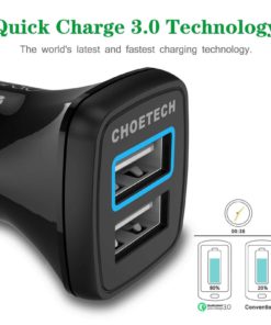 Quick Charge 3.0 Usb Type C Car Charger Choetech 30W Dual Usb Car Charger Wit.. 26 182318830123 2 1