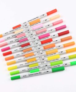 Smart Color Art - Dual Tip Brush Pens With Fineliner Tip Art Marker (48 Uniqu.. 30 182318831066 3