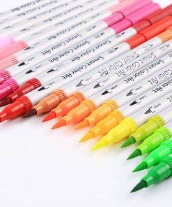 Smart Color Art - Dual Tip Brush Pens With Fineliner Tip Art Marker (48 Uniqu.. 31 182318831066 4