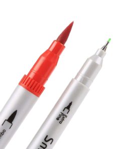 Smart Color Art - Dual Tip Brush Pens With Fineliner Tip Art Marker (48 Uniqu.. 32 182318831066 5