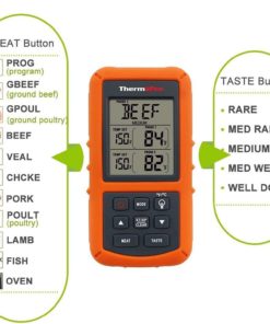 Thermopro Tp20 Wireless Remote Digital Cooking Food Meat Thermometer With Dua.. 26 182318831205 5 1