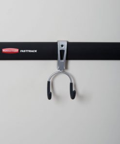 Rubbermaid Fasttrack Garage Storage System Compact Hanging Hook 1784455 18 182318831970 2