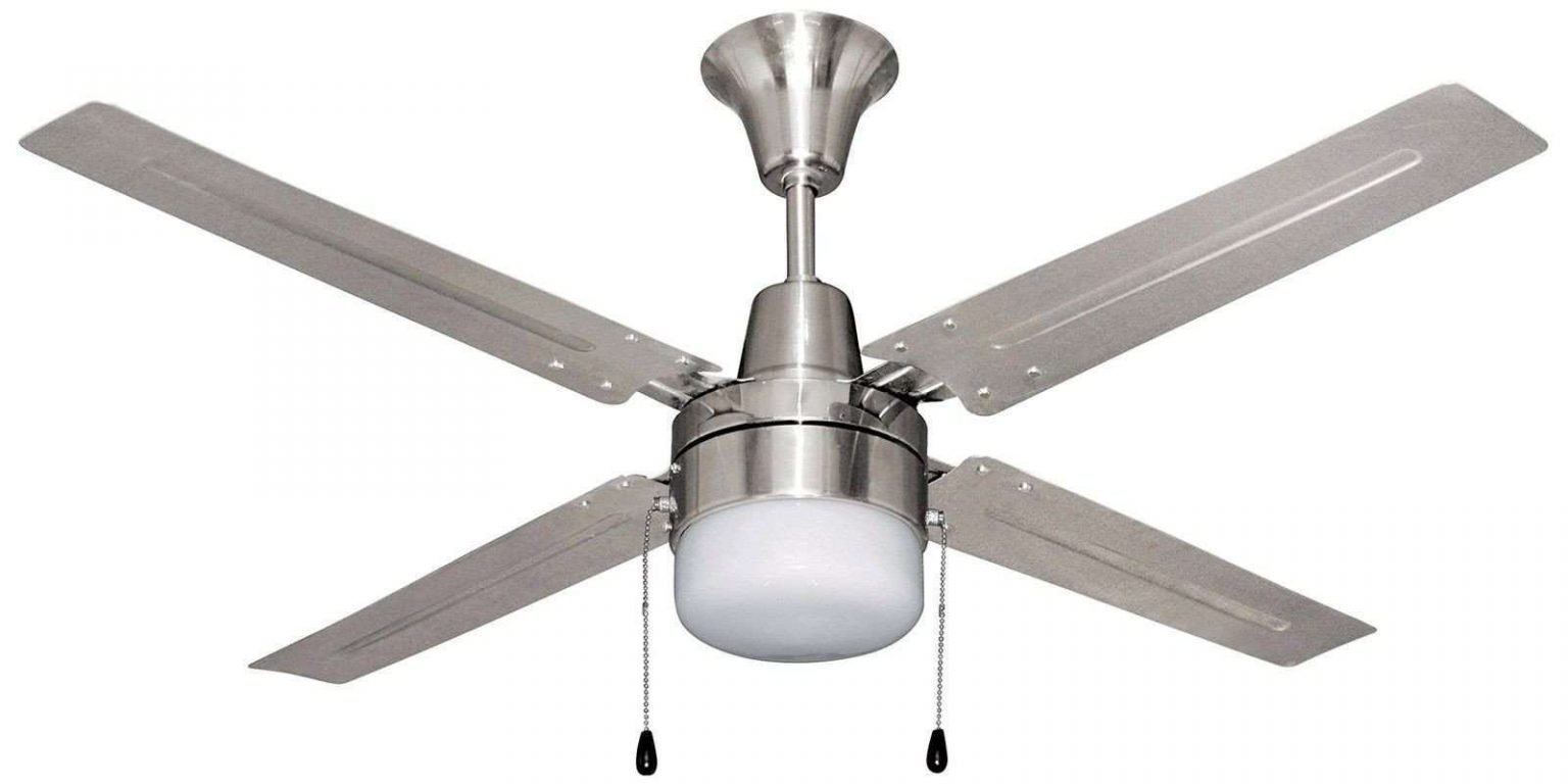 Litex EUb48Bc4C1 Urbana 48Inch Ceiling Fan With Five Brushed Chrome