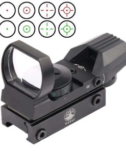 Vokul Tactical 4 Reticle Red Dot Open Reflex Sight With Weaver-Picatinny Rail.. 21 182318835041 0 1