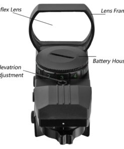 Vokul Tactical 4 Reticle Red Dot Open Reflex Sight With Weaver-Picatinny Rail.. 23 182318835041 2 1