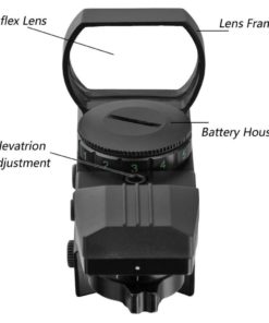 Vokul Tactical 4 Reticle Red Dot Open Reflex Sight With Weaver-Picatinny Rail.. 16 182318835041 2