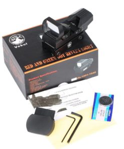 Vokul Tactical 4 Reticle Red Dot Open Reflex Sight With Weaver-Picatinny Rail.. 20 182318835041 6