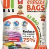 Dibag 12 Bags Pack Set - Vacuum Storage Space Saver Bags. 1 Super Jumbo (51"X.. 8 182318838635 0