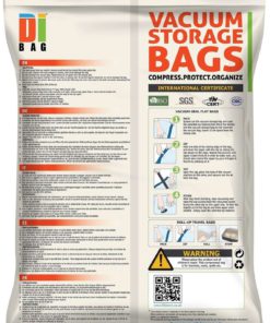 Dibag 12 Bags Pack Set - Vacuum Storage Space Saver Bags. 1 Super Jumbo (51"X.. 5 182318838635 1
