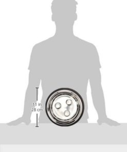 Alternative view of Qt Dog Stainless Steel Brake-Fast Bowl Medium 64 Oz