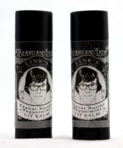 Link's Lip Balm - Peanut Butter Peppermint - "Peculiarly Perfect" - Black Ova.. 6 182318841133 0 1