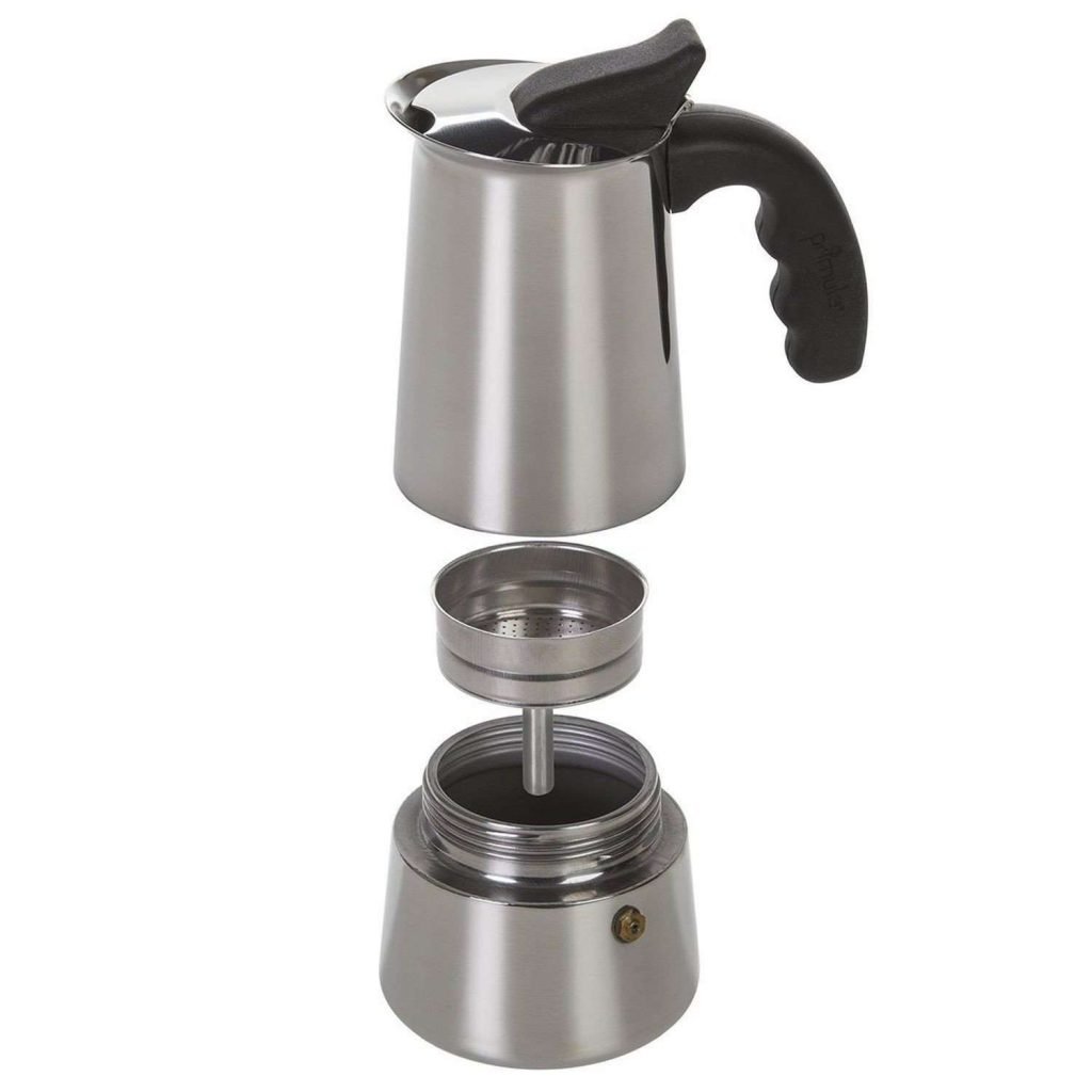 Primula 6Cup Espresso Maker Finely Crafted Stainless Steel Stay