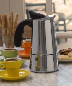 Primula 6-Cup Espresso Maker - Finely Crafted Stainless Steel - Stay-Cool Sil.. 21 182318843235 3 1