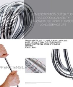 Sr Sun Rise Flexible 304 Stainless Steel Handheld Shower Head Hose Extra Long.. 16 182318844202 2