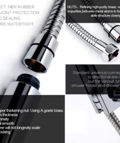 Sr Sun Rise Flexible 304 Stainless Steel Handheld Shower Head Hose Extra Long.. 17 182318844202 3