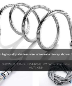 Sr Sun Rise Flexible 304 Stainless Steel Handheld Shower Head Hose Extra Long.. 25 182318844202 4 1