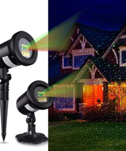 Homitt Laser Christmas Light Show W/ 11 Modes Led Projecter Waterproof Landsc.. 8 182318844824 1