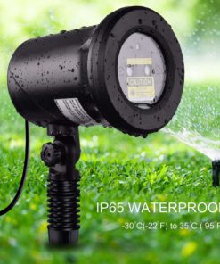 Homitt Laser Christmas Light Show W/ 11 Modes Led Projecter Waterproof Landsc.. 10 182318844824 3