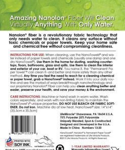 Nano Towels The #1 Best Selling Eco Friendly Chemical Free Cleaner. As Seen O.. 34 182318845227 7 1