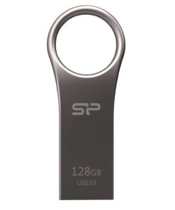 Silicon Power 128Gb Jewel J80 Usb 3.0 Flash Drive Titanium (Sp128Gbuf3J80V1Tne) 15 182318845508 0 1