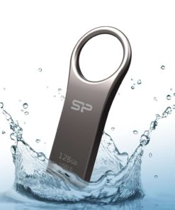 Silicon Power 128Gb Jewel J80 Usb 3.0 Flash Drive Titanium (Sp128Gbuf3J80V1Tne) 16 182318845508 1 1