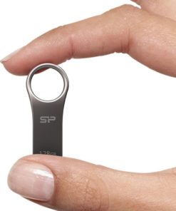 Silicon Power 128Gb Jewel J80 Usb 3.0 Flash Drive Titanium (Sp128Gbuf3J80V1Tne) 12 182318845508 2