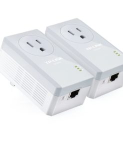 Alternative view of Tp-Link Av500 Powerline With Power Outlet Pass Through Starter Kit (Tl-Pa4010..