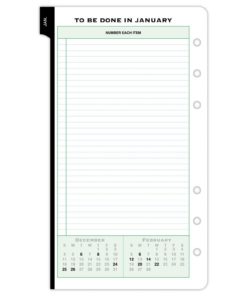 Day-Timer Weekly Planner Refill 2017 Two Page Per Week Loose Leaf 3-3/4 X 6-3.. 10 182318851555 4