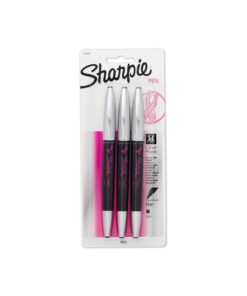 Sharpie 1799898 Pink Ribbon Fine-Point Grip Pen Black 3-Pack 15 182318853934 0 1