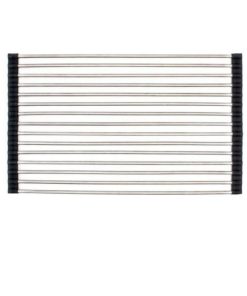 Roll-Up Drying Rack Stainless Steel Foldable Over Sink Rack Black 17.7''(L)X1.. 12 182318855452 2