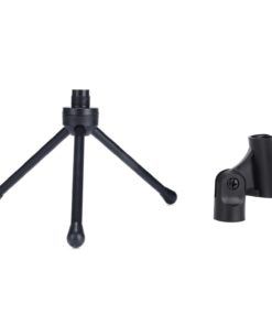 Aukey Condenser Microphone With Stand And Volume Control Broadcasting Recordi.. 10 182318858182 2