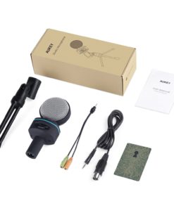 Aukey Condenser Microphone With Stand And Volume Control Broadcasting Recordi.. 14 182318858182 6