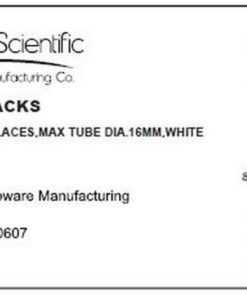 Alternative view of Karter Scientific 208X2 Plastic Test Tube Rack For 16Mm Tubes Abs Material Wh..