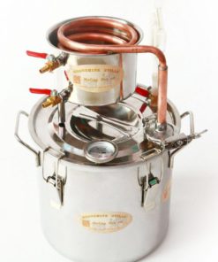 Alternative view of Diy 2 Gal 10 Liters Home Distiller Moonshine Alcohol Still Stainless Boiler C..