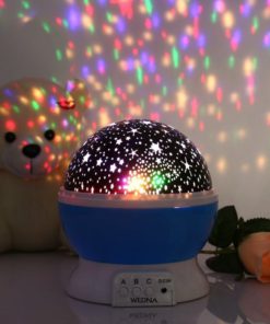 Wedna Novelty 360 Rotating Galaxy Night Light Romantic Cosmos Star Moon Sky P.. 10 182321176535 4
