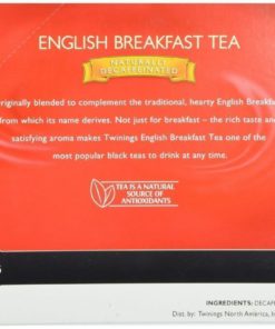 Twinings English Breakfast Decaf Tea Keurig K-Cups 24 Count 11 182321177404 2