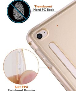 Alternative view of Dyasge Soft Tpu Bumper Case With Stand For Ipad Air 2 Tabletchampagne Gold