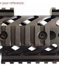 Cs Force 5 Slots 2-Inch Keymod 1913 Picatinny Rail Section Black 13 182321181283 6