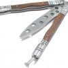 Icetek Sports Practice Balisong Butterfly Knife Trainer With Wooden Handle Ho.. 13 182321184817 0