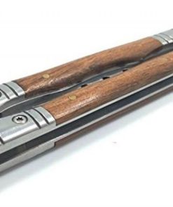 Icetek Sports Practice Balisong Butterfly Knife Trainer With Wooden Handle Ho.. 11 182321184817 5