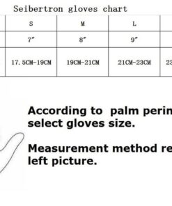 Seibertron Men's S.O.L.A.G. Special Ops Full Finger Tactical Gloves Black Large 6 182321187333 1