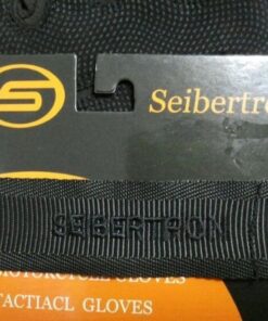 Seibertron Men's S.O.L.A.G. Special Ops Full Finger Tactical Gloves Black Large 9 182321187333 4