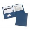 Avery Two-Pocket Folders Dark Blue Box Of 25 (47985) 3 182321196617 0