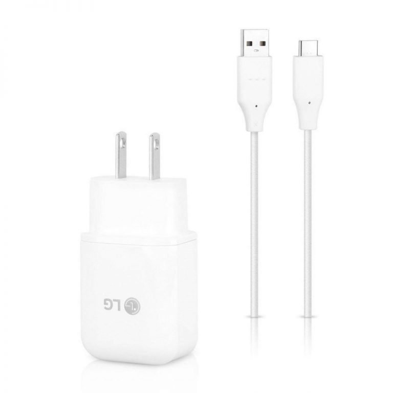 Genuine Lg G5 Charger + Usb C Cable 18W Quickcharge 3.0 Certified