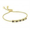 Rhythm & Muse Created Blue & Created White Sapphire Bar Adjustable Bracelet 3 182321214413 0